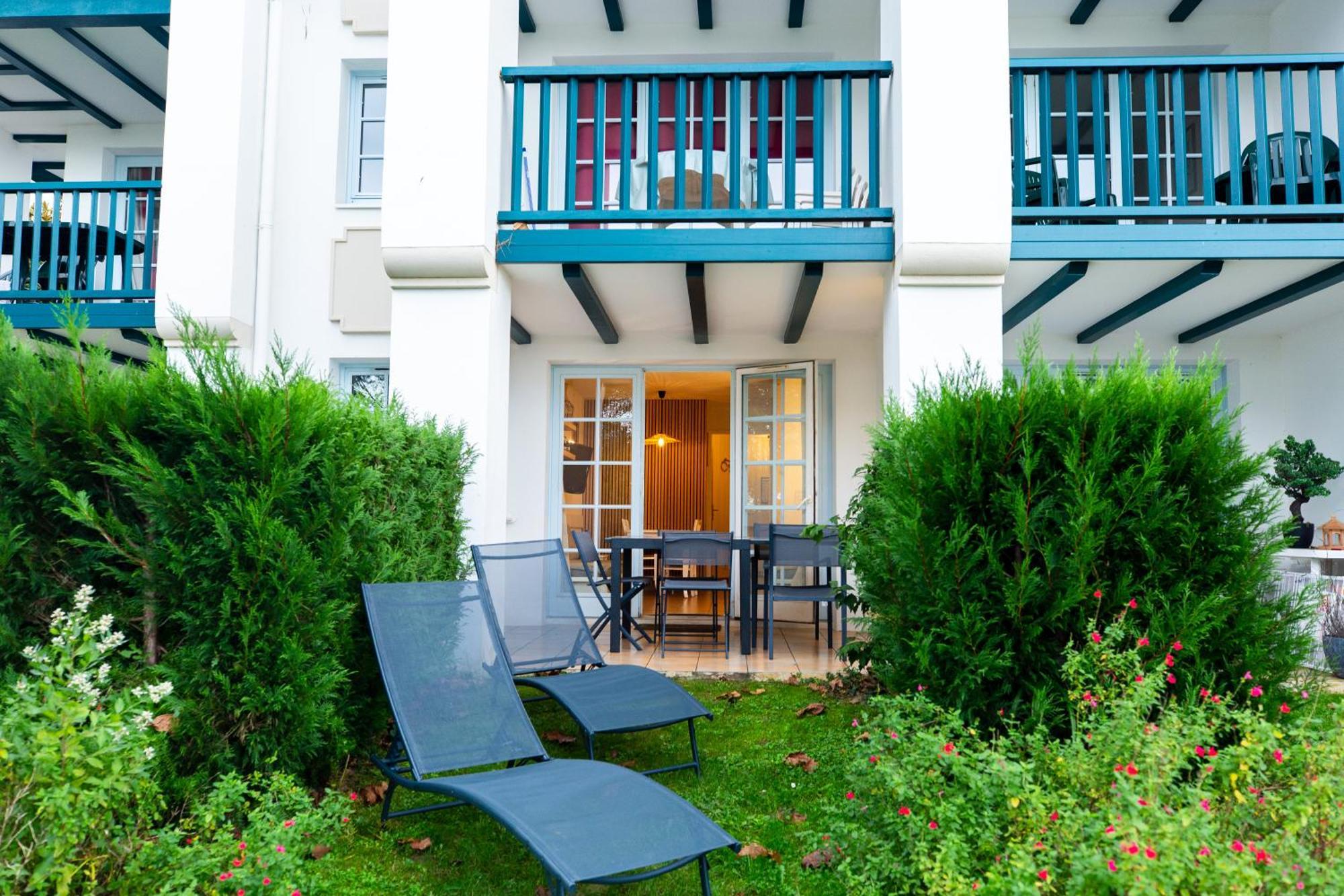 Appartement Atlantic Selection - Domaine De Bordaberry - Terrasse & Superbe Piscine à Urrugne Extérieur photo
