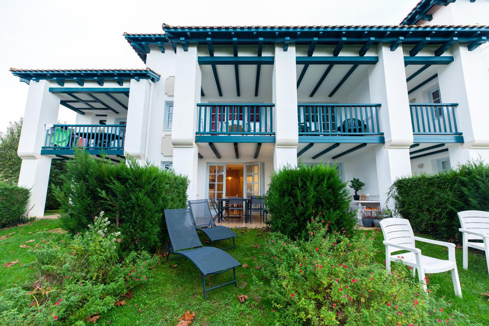 Appartement Atlantic Selection - Domaine De Bordaberry - Terrasse & Superbe Piscine à Urrugne Extérieur photo
