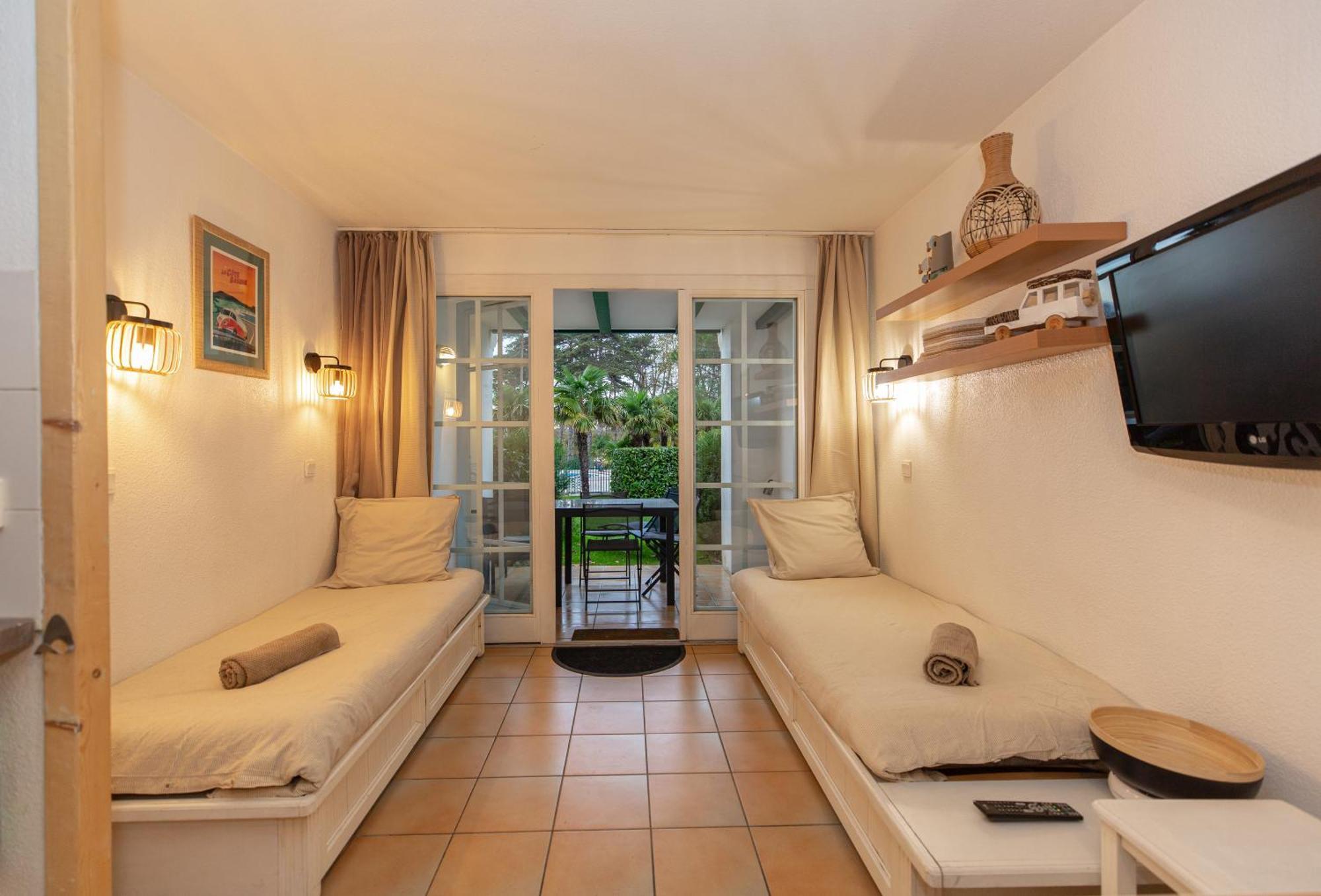 Appartement Atlantic Selection - Domaine De Bordaberry - Terrasse & Superbe Piscine à Urrugne Extérieur photo